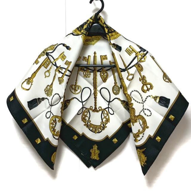 ファッション小物 店内全品ポイント2倍!! HERMES(エルメス) スカーフ美品