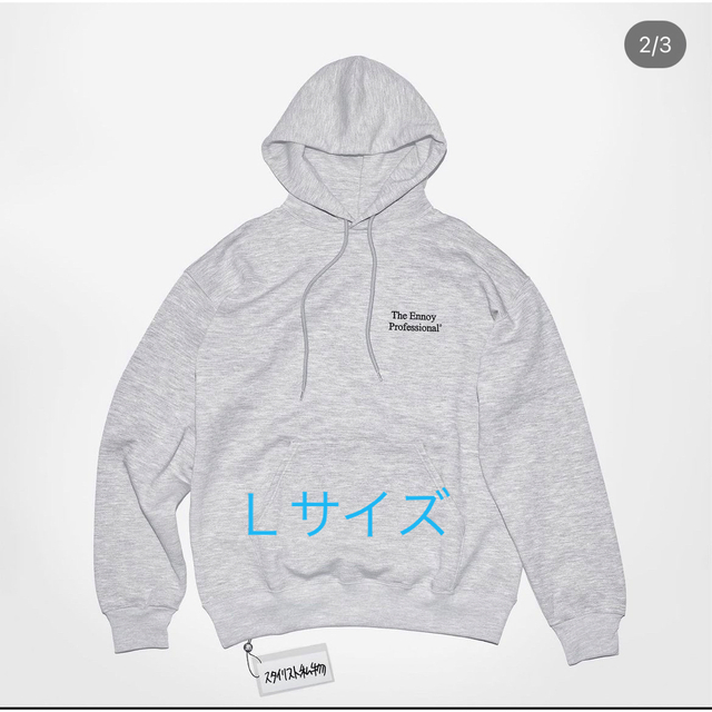 ennoy スタイリスト私物 HOODIE GRAY L 【超歓迎された】 stockshoes.co