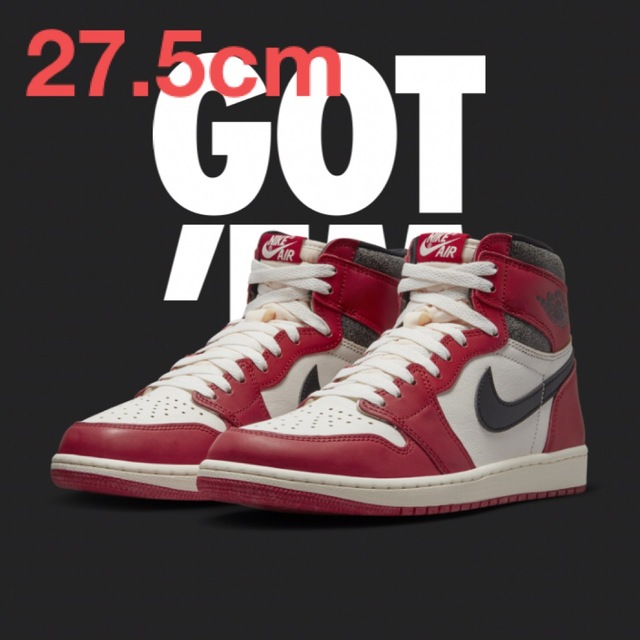 Jordan Brand（NIKE）(ジョーダン)のNIKE AIR JORDAN 1 HIGH CHICAGO メンズの靴/シューズ(スニーカー)の商品写真