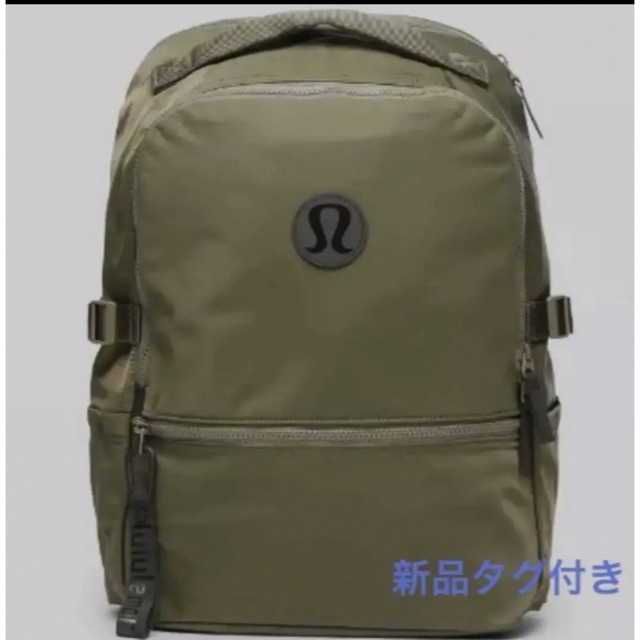 lululemon(ルルレモン)のルルレモン リュック 新品タグ付 22L 今大流行のアーミーグリーン 日本未入荷 メンズのバッグ(バッグパック/リュック)の商品写真