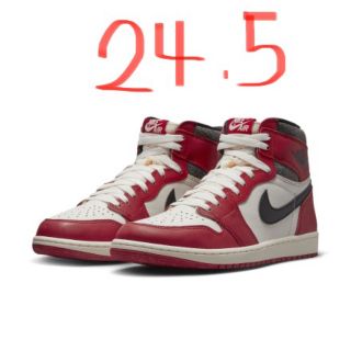 ナイキ(NIKE)のAIR JORDAN １Chicago 24.5cm ジュニア(スニーカー)