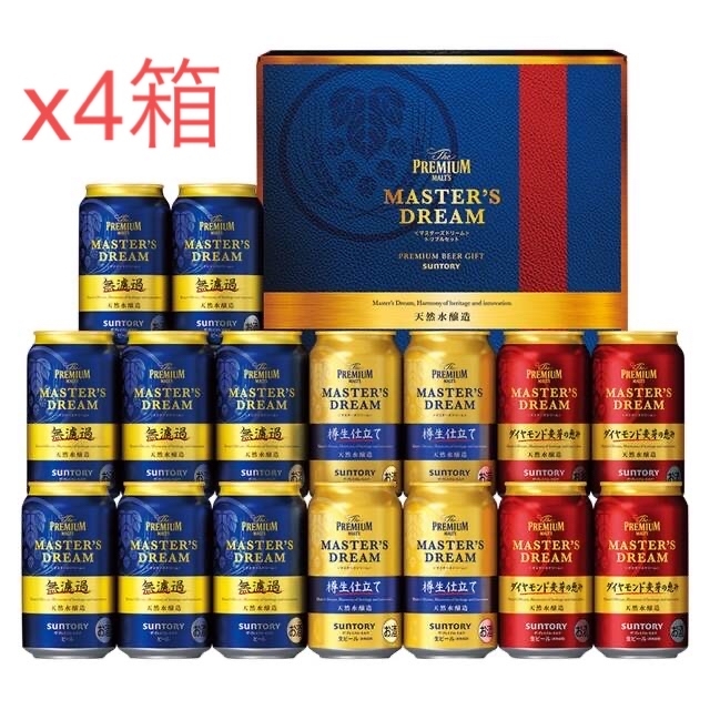 【4箱=46%OFF】ザ・プレミアム・モルツ「夢」マスターズドリーム