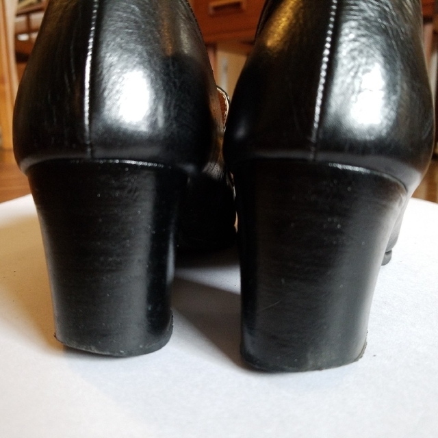 ing(イング)の【ing イング】ローファーヒール 23cm ブラック レディースの靴/シューズ(ローファー/革靴)の商品写真