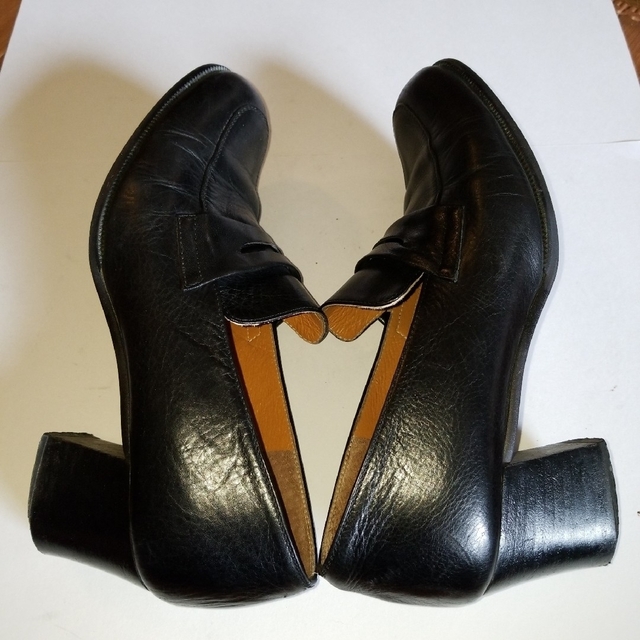 ing(イング)の【ing イング】ローファーヒール 23cm ブラック レディースの靴/シューズ(ローファー/革靴)の商品写真