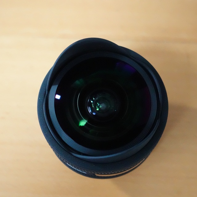 SIGMA(シグマ)の10mm F2.8 EX DC FISHEYE HSM (ﾆｺﾝ用) スマホ/家電/カメラのカメラ(レンズ(単焦点))の商品写真