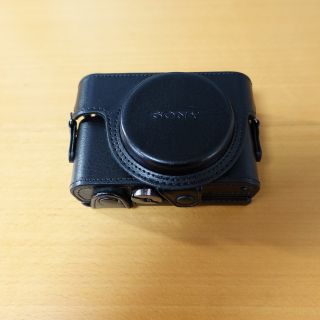 ソニー(SONY)のソニー ジャケットケース LCJ-RXK BC ブラック(ケース/バッグ)