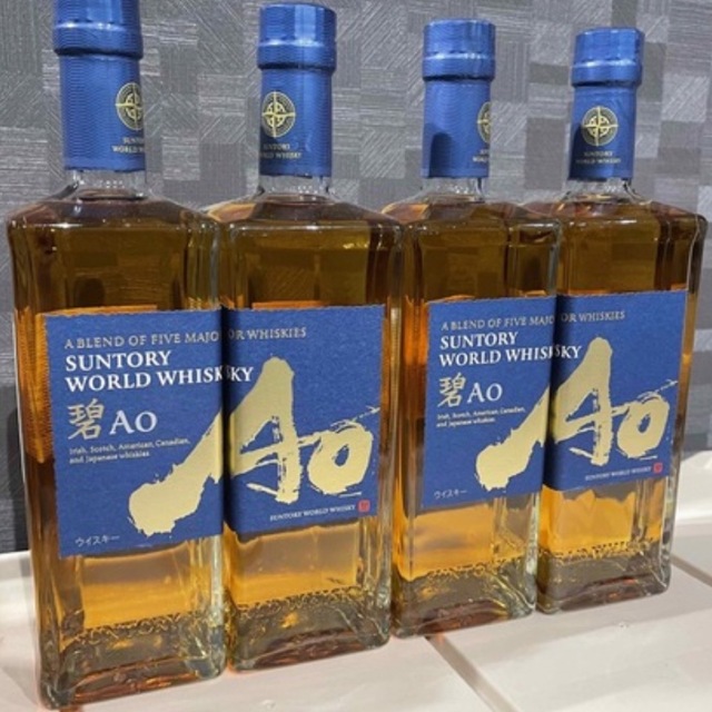 サントリー ワールドウイスキー AO 碧 700ml 4本 - www