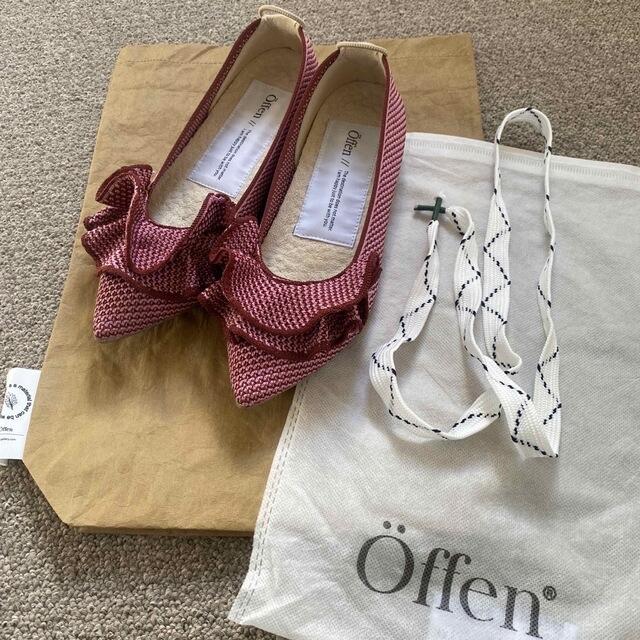 offen オッフェン pointed- FRIN / PINK サイズ36