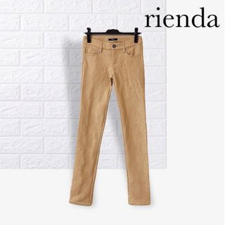 リエンダ(rienda)のリエンダ レース スキニー パンツ 裏起毛(スキニーパンツ)