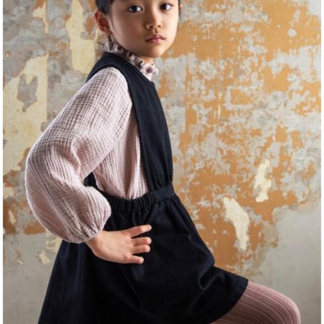 soor ploom Tippi Pinafora Black Denim 8yキッズ/ベビー/マタニティ