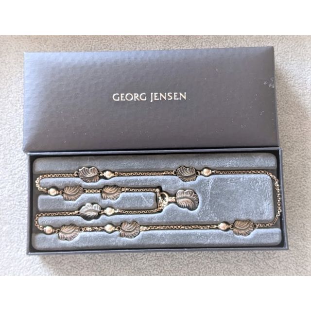 新品！GEORG JENSEN ジョージジェン ムーンライト グレープネックレス 1