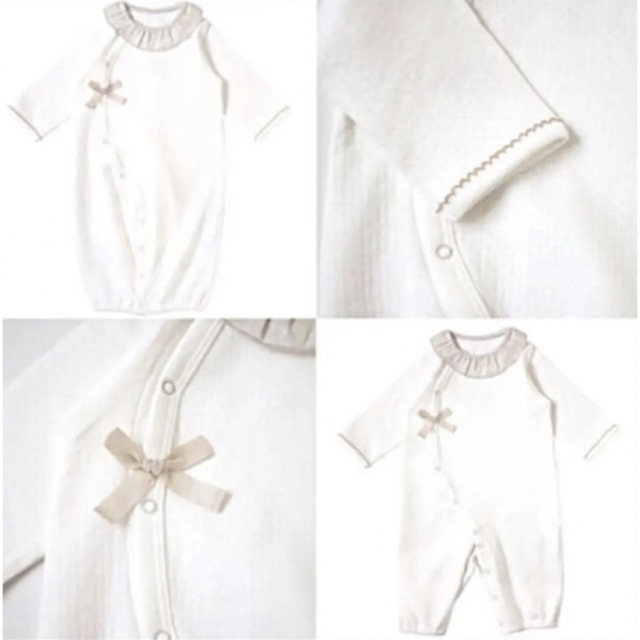 PETIT BATEAU(プチバトー)の10mois ディモワ  ナオミイトウ  2WAYドレス キッズ/ベビー/マタニティのベビー服(~85cm)(ロンパース)の商品写真