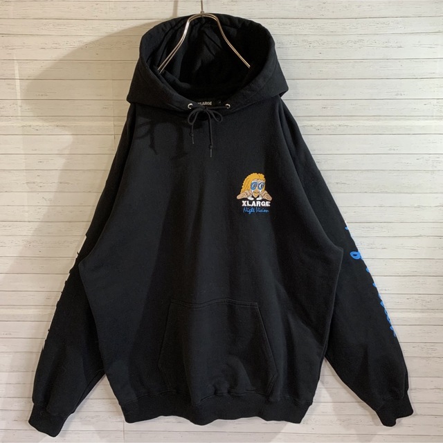XLARGE - 【X-LARGE】エクストララージ 肉厚 バック刺繍ロゴ プル