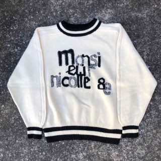 ニコル(NICOLE)の80s Vintage アーカイブ Nicole ニコル ニット y2k パンク(ニット/セーター)