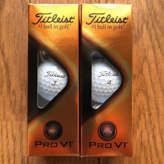 タイトリスト(Titleist)のタイトリスト PRO V1 スリーブ(3個) x2(その他)