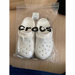 クロックス(crocs)の新品未使用　crocs クロックス　厚底(サンダル)