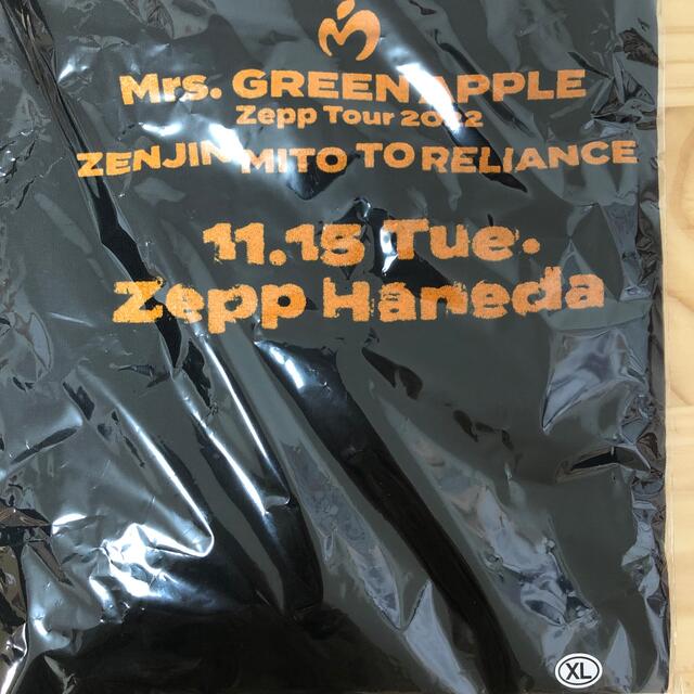 UNIVERSAL ENTERTAINMENT(ユニバーサルエンターテインメント)のMrs.GREEN APPLE 会場限定Tシャツ　zepp Haneda メンズのトップス(Tシャツ/カットソー(半袖/袖なし))の商品写真