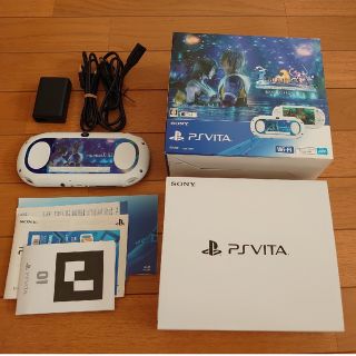 プレイステーションヴィータ(PlayStation Vita)のPSVita PCH-2000 FF X/X-2本体箱付き美品ファイナルファンタ(家庭用ゲーム機本体)