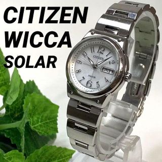 シチズン(CITIZEN)の902 CITIZEN シチズン WICCA レディース 腕時計 ソーラー式(腕時計)