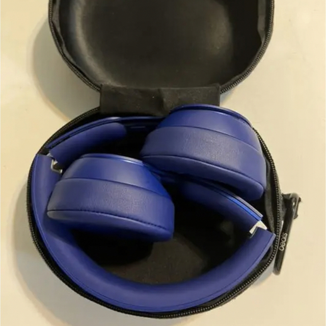 Beats(ビーツ)のBeats by Dr Dre SOLO PRO DARK BLUE スマホ/家電/カメラのオーディオ機器(ヘッドフォン/イヤフォン)の商品写真