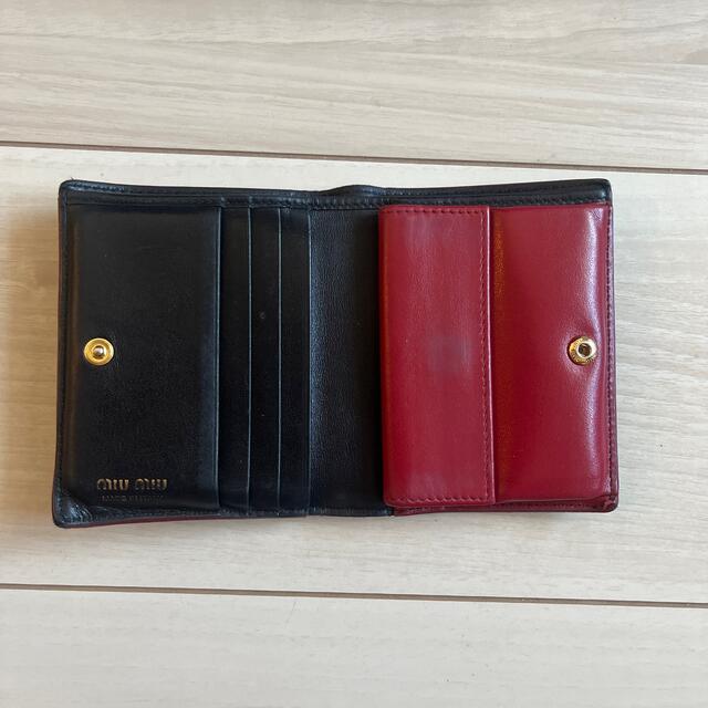 miumiu(ミュウミュウ)のmiumiu 折り財布 レディースのファッション小物(財布)の商品写真