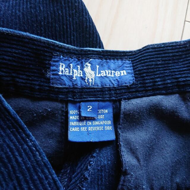 Ralph Lauren(ラルフローレン)のRALPH LAURENキュロット黒  【サイズ2号】 レディースのスカート(ひざ丈スカート)の商品写真