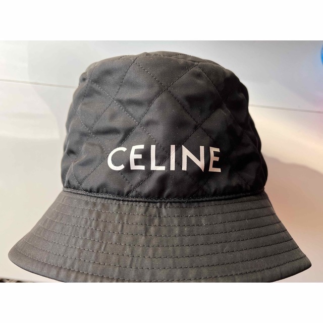 多少の値下げ可  CELINE バケットハット ナイロンツイル ブラック