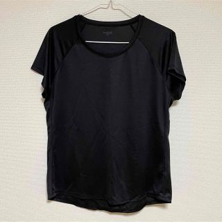 ジーユー(GU)のGU アクティブ　ドライ　スポーツ　Tシャツ　黒　XXL (ウェア)