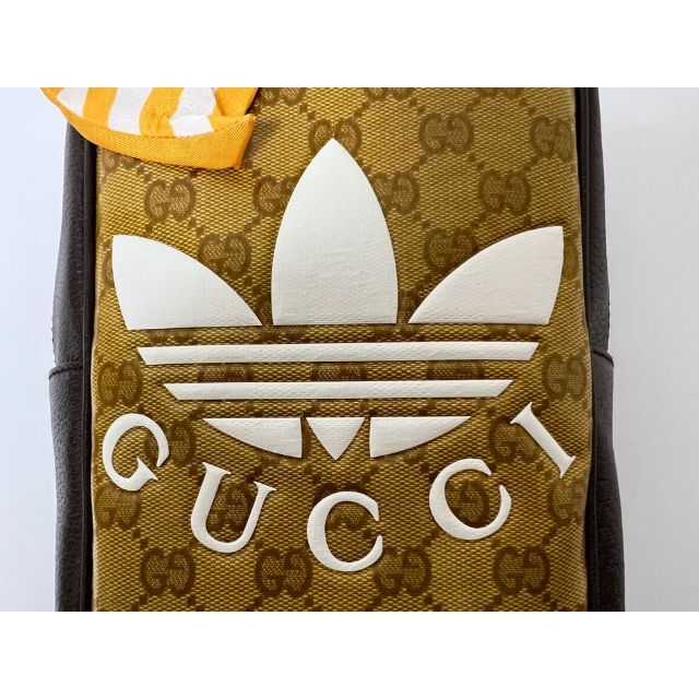 Gucci - グッチ アディダス GG ミニ トップ ハンドルバッグ ツイリー