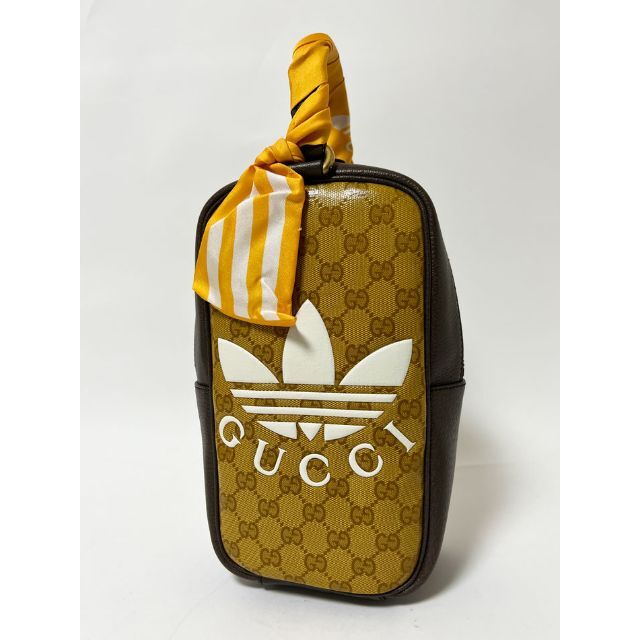 GUCCI - グッチ アディダス GG ミニ トップ ハンドルバッグ GUCCI - グッチ アディダス GG ミニ トップ ハンドルバッグ