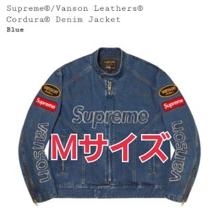 シュプリーム(Supreme)のSupreme×Vanson★Cordura Denim Jacketバンソン(Gジャン/デニムジャケット)