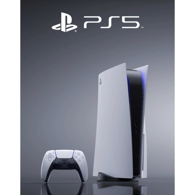 PlayStation(プレイステーション)の新型PS5本体 CFI-1200A01  エンタメ/ホビーのゲームソフト/ゲーム機本体(家庭用ゲーム機本体)の商品写真