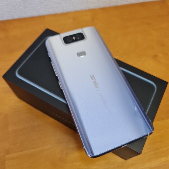 【超美品】zenfone6 128GB SIMフリー シルバー