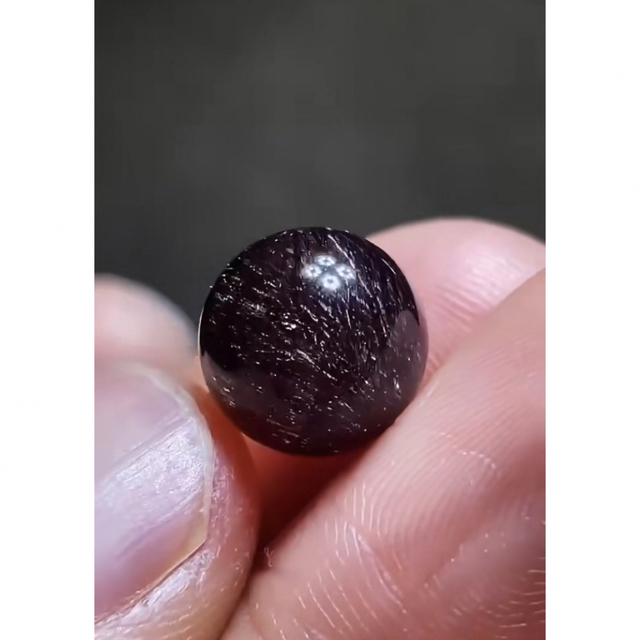 ⭐︎【高級】フラワー パープルルチル スーパーセブン 丸玉 11mm