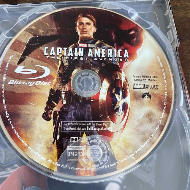 キャプテン・アメリカ　ザ・ファースト・アベンジャー　スチールブック　4K UHD エンタメ/ホビーのDVD/ブルーレイ(外国映画)の商品写真