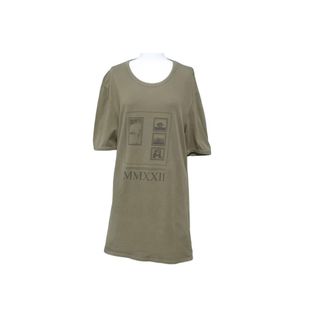 RAF SIMONS ラフシモンズ 05AW MMXXII TEE Tシャツ 半袖 アーカイブ ポルターガイスト期 コットン カーキ 46 メンズ  良好 N34309