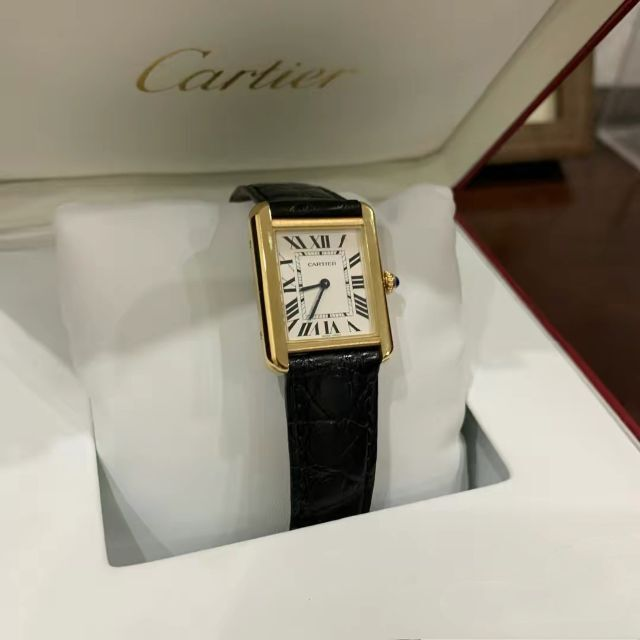 Cartier カルティエ　タンクソロ　 腕時計 SM
