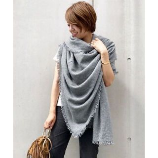 ドゥーズィエムクラス(DEUXIEME CLASSE)の未使用品★ドゥーズィエムクラス★ALONPI CASHMERE ストール (ストール/パシュミナ)