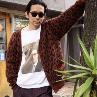 ワコマリア(WACKO MARIA)のwackomaria heavy leopard mohair cardigan(カーディガン)