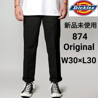 ディッキーズ(Dickies)の新品未使用 ディッキーズ 874 USモデル W30×L30 ブラック BK(ワークパンツ/カーゴパンツ)