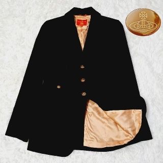 ヴィヴィアンウエストウッド(Vivienne Westwood)のVIVIENNE WESTWOOD RED LABEL オーブベロアジャケット(テーラードジャケット)