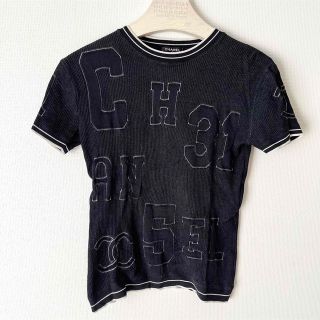 シャネル(CHANEL)のCHANEL シャネル　半袖ニット(カットソー(半袖/袖なし))