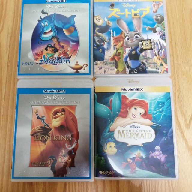 ディズニー　Blu-ray　12点セット　国内正規品　未再生　タイトル変更可能