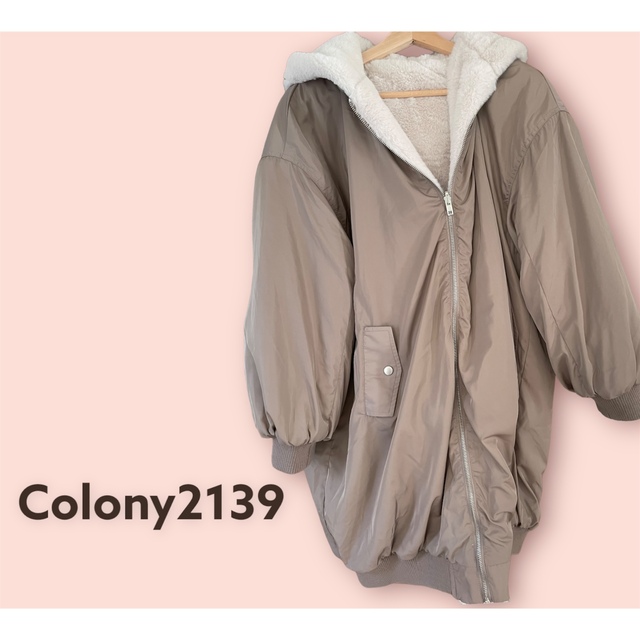 COLONY 2139 - Colony2139 MA-1 ファーリバーシブル ブルゾンの通販 by