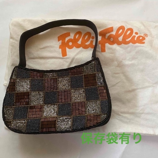 Folli Follie(フォリフォリ)の[💃Ｆｏｌｌｉ　Ｆｏｌｌｉｅ　定価:¥47.290 格子柄パーティバッグ💃] レディースのバッグ(ハンドバッグ)の商品写真