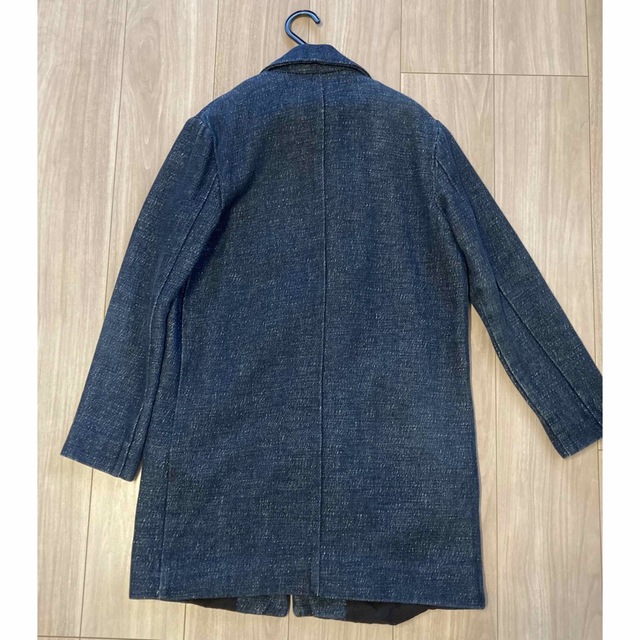 ZARA TRAFALUC デニム　チェスターコート レディースのジャケット/アウター(チェスターコート)の商品写真