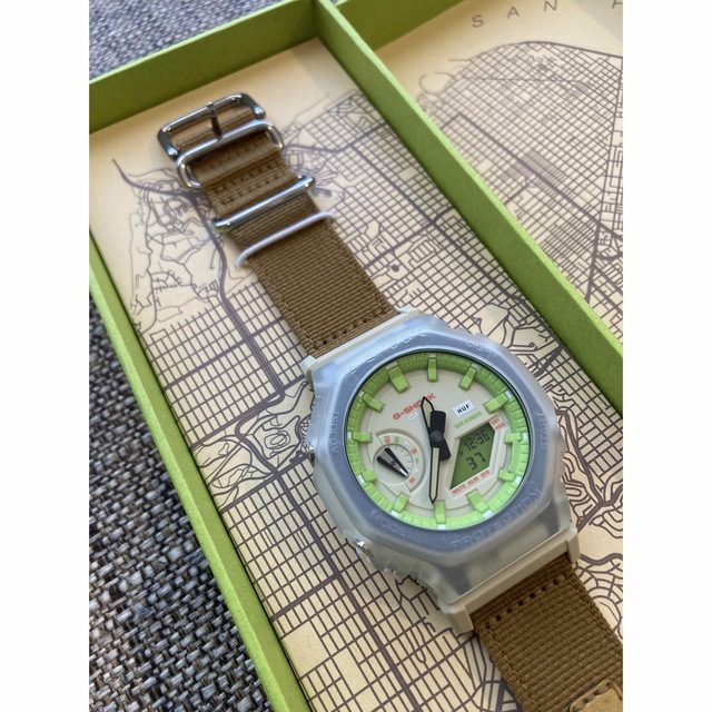 G-SHOCK HUF 20周年記念コラボモデル GA-2100HUF-5AJR 時計 G-SHOCK HUF 20周年記念コラボモデル GA-2100HUF-5AJR 時計