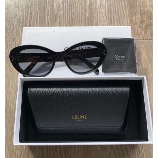 celine - セリーヌCELINE キャットアイS193サングラス ブラック