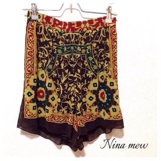 ニーナミュウ(Nina mew)のNina mew♡シフォンショートパンツ(ショートパンツ)