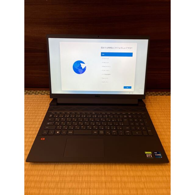 DELL G15 ゲーミングノート10時間程詳細